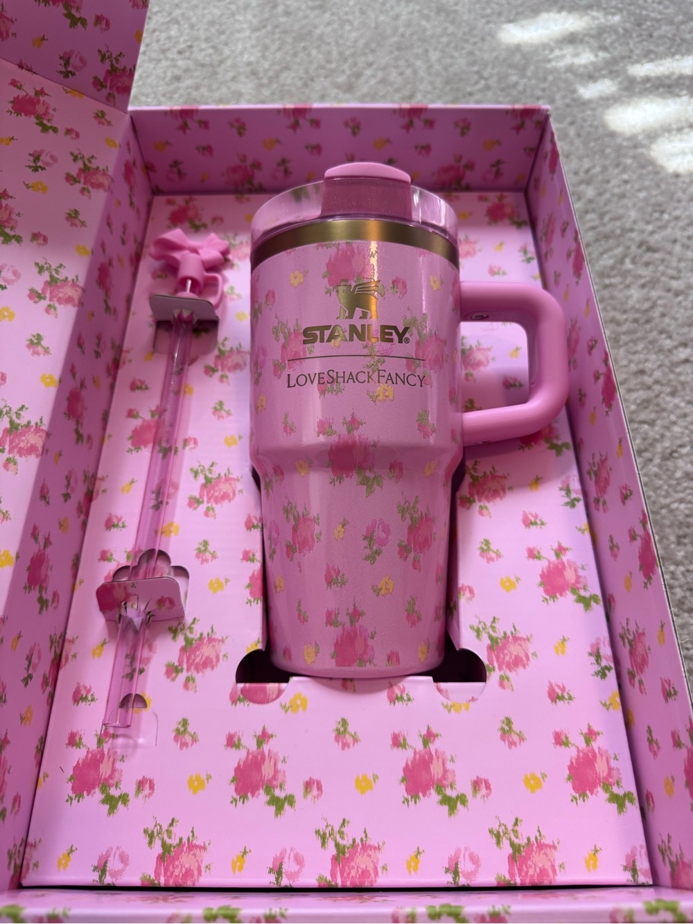 Stanley Love Shack Fancy 20 oz Tumbler NWT